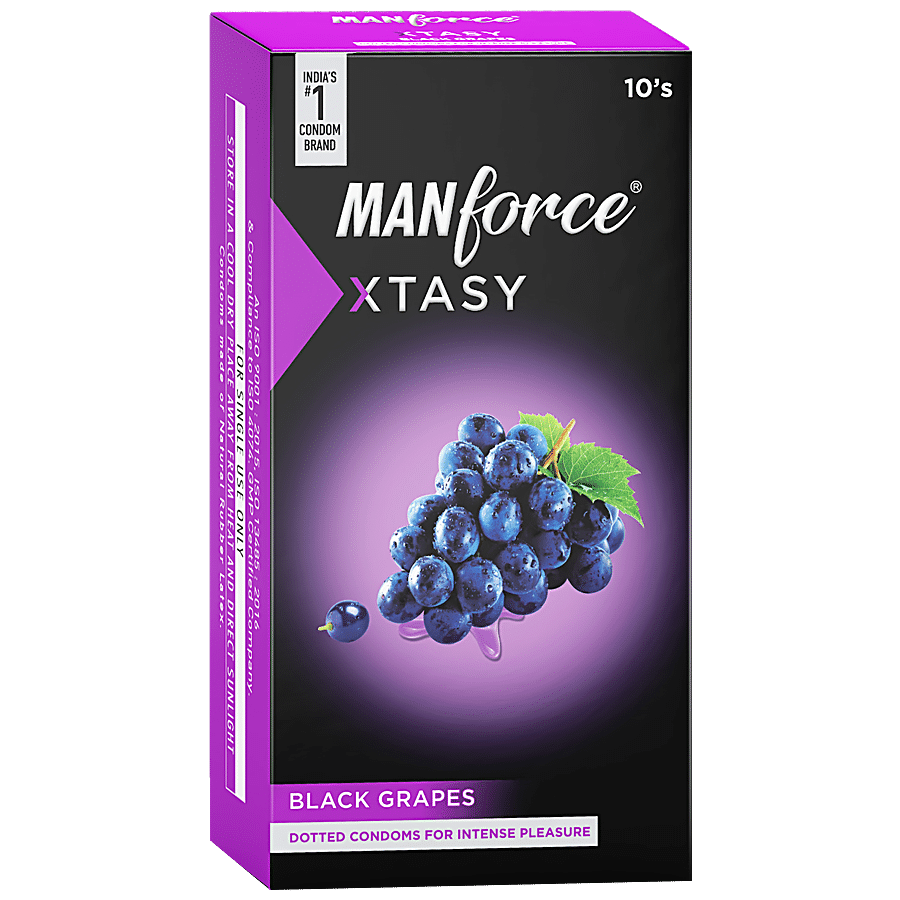 MANFORCE CONDOMS 3 in 1 Ribbed