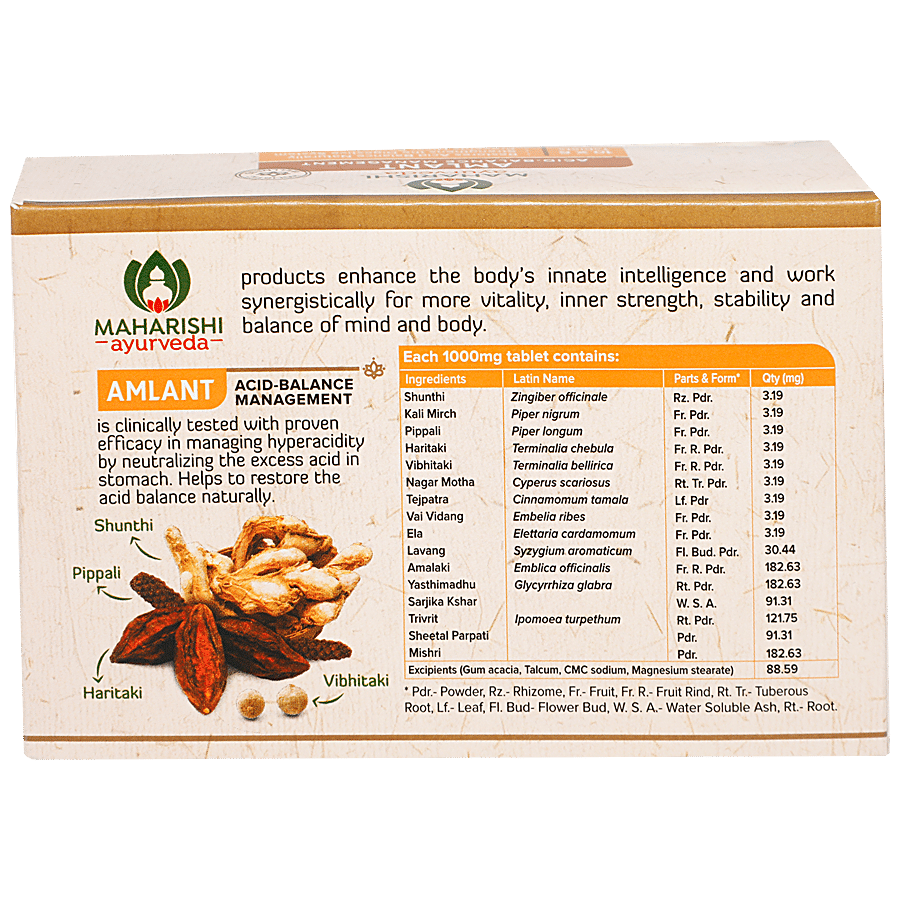 Maharishi Ayurveda  Amlant Ayurvedic Medicine For Acidity