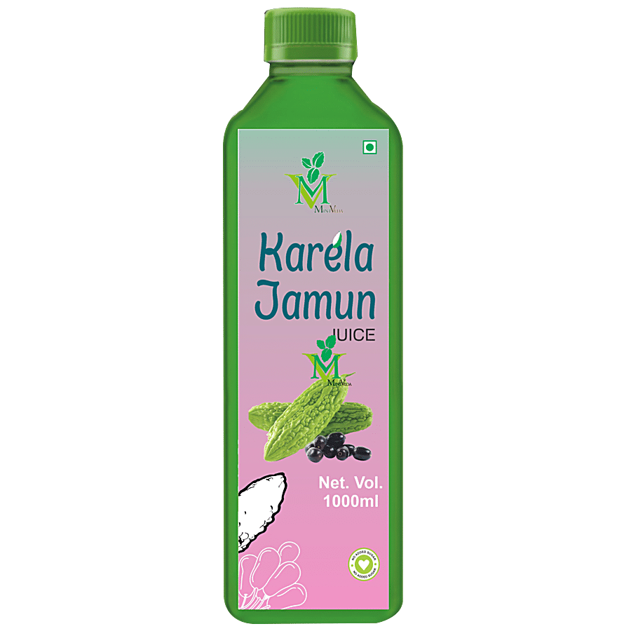 Mintveda Karela Jamun Sugar Free Juice