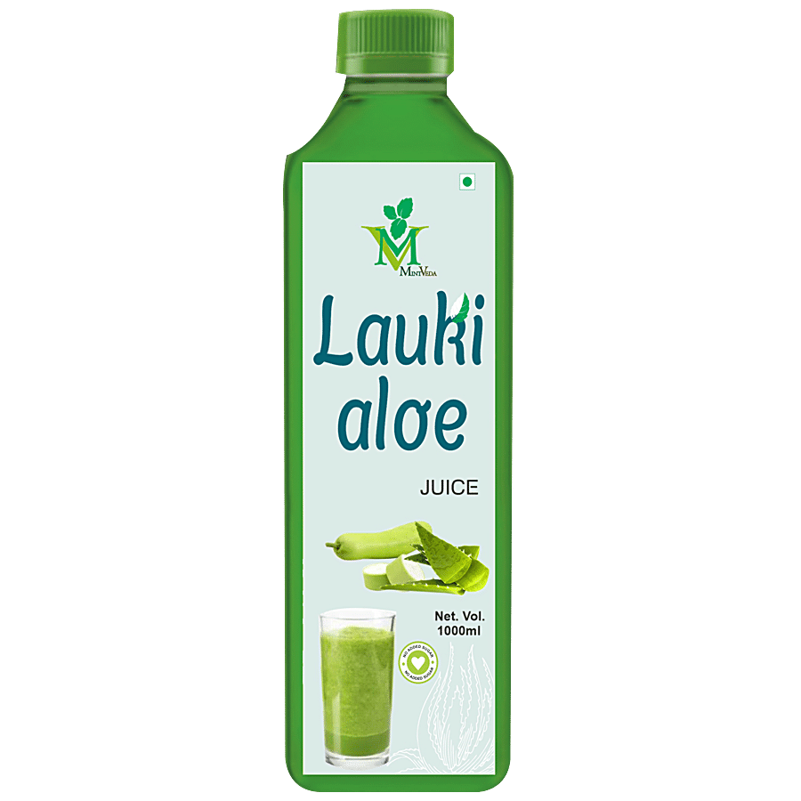 Mintveda Lauki Aloevera Juice - Sugar Free