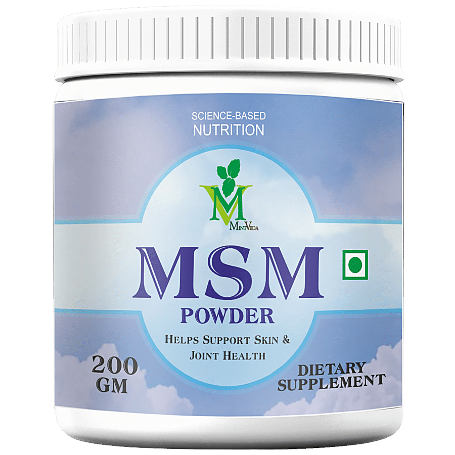 Mintveda MSM Powder - Suport Skin & Joint Health