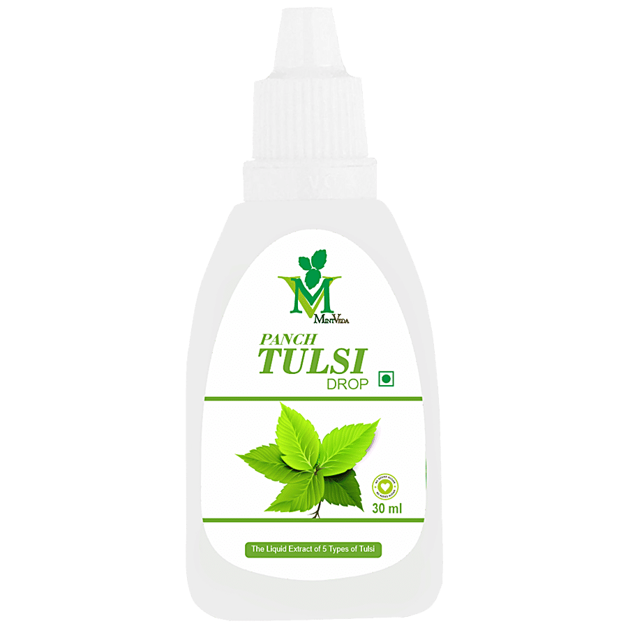 Mintveda Panch Tulsi Drops