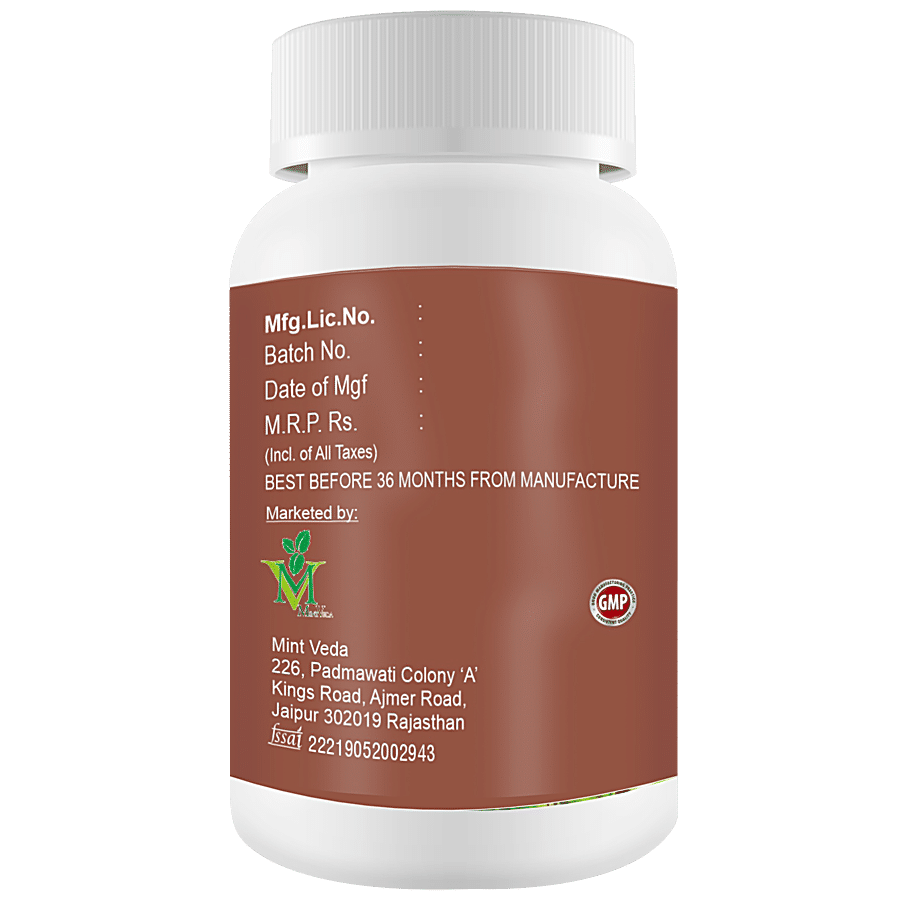 Mintveda Saw Palmetto Vegetarian Capsules - Prevents Hair Loss