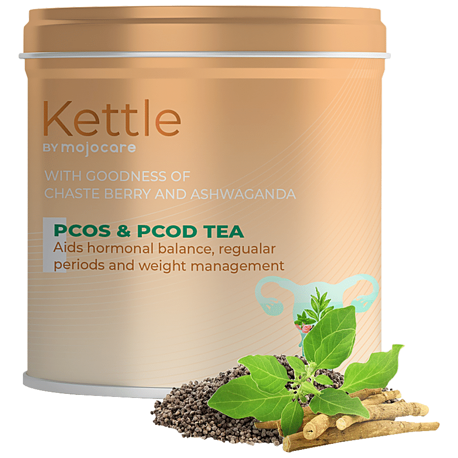 Mojocare Kettle PCOS & PCOD Tea - Aids Hormonal Balance