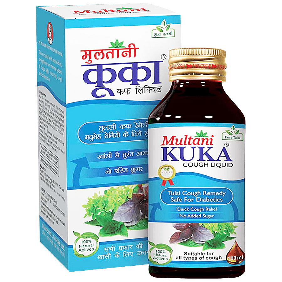 Multani Kuka Cough Liquid - Pure Tulsi