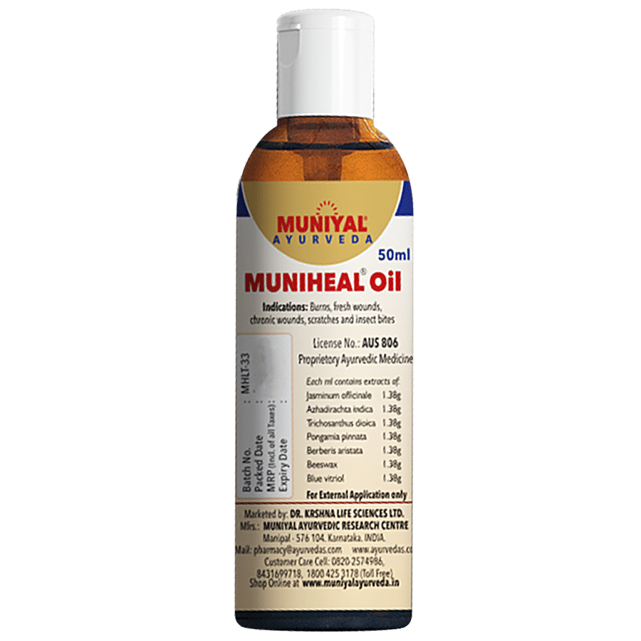 Muniyal Ayurveda Muniheal Oil