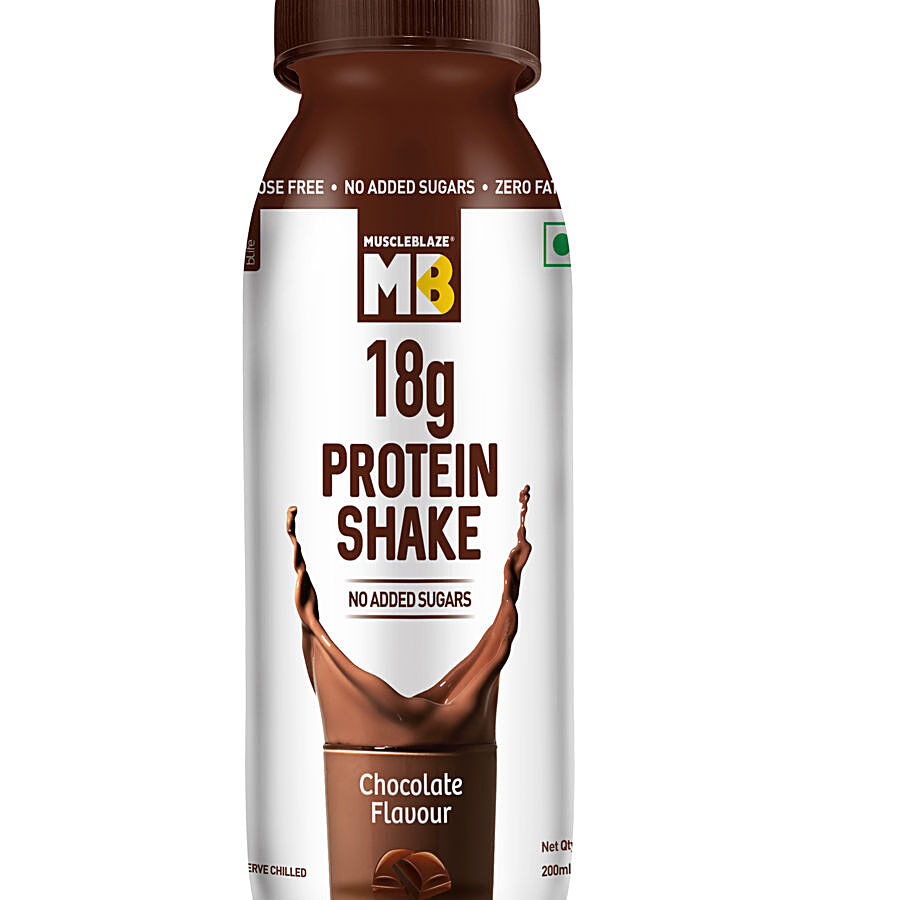 MuscleBlaze 18 g Protein Shake - No Added Sugar