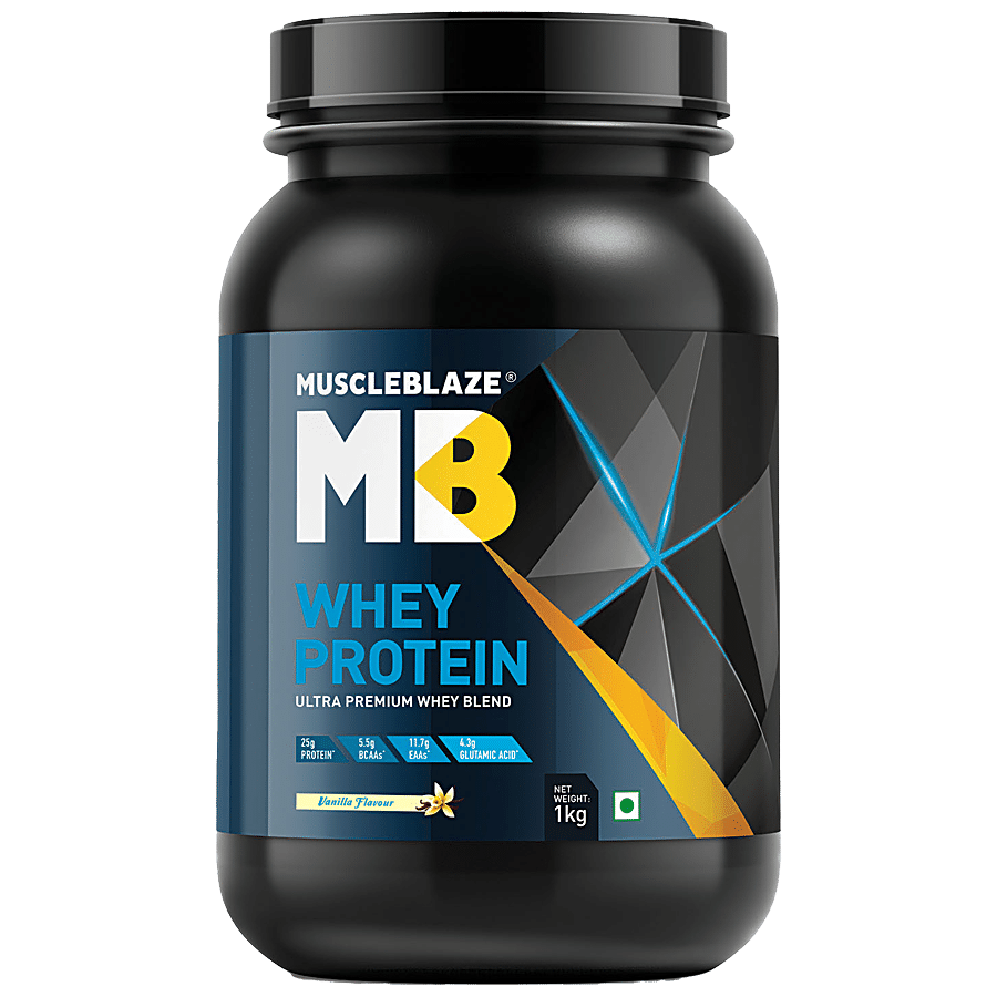 MuscleBlaze Whey Protein - Vanila