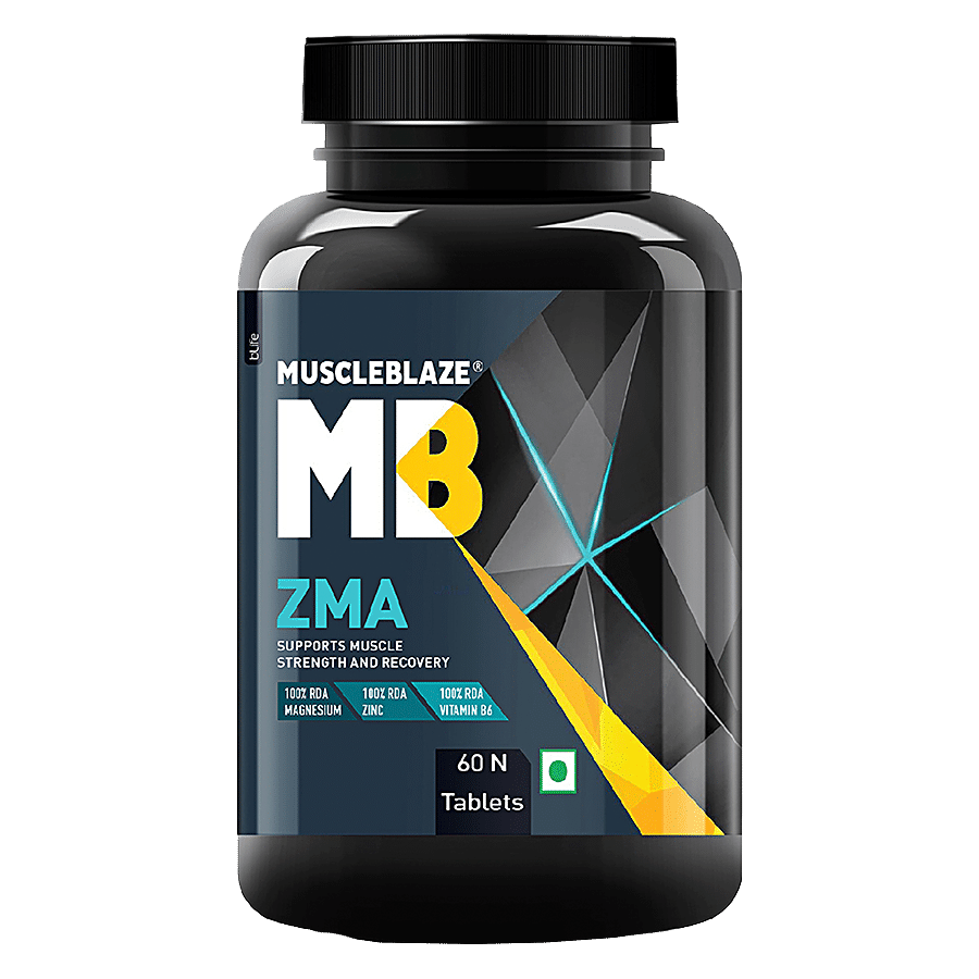 MuscleBlaze ZMA Tablets - With Zinc