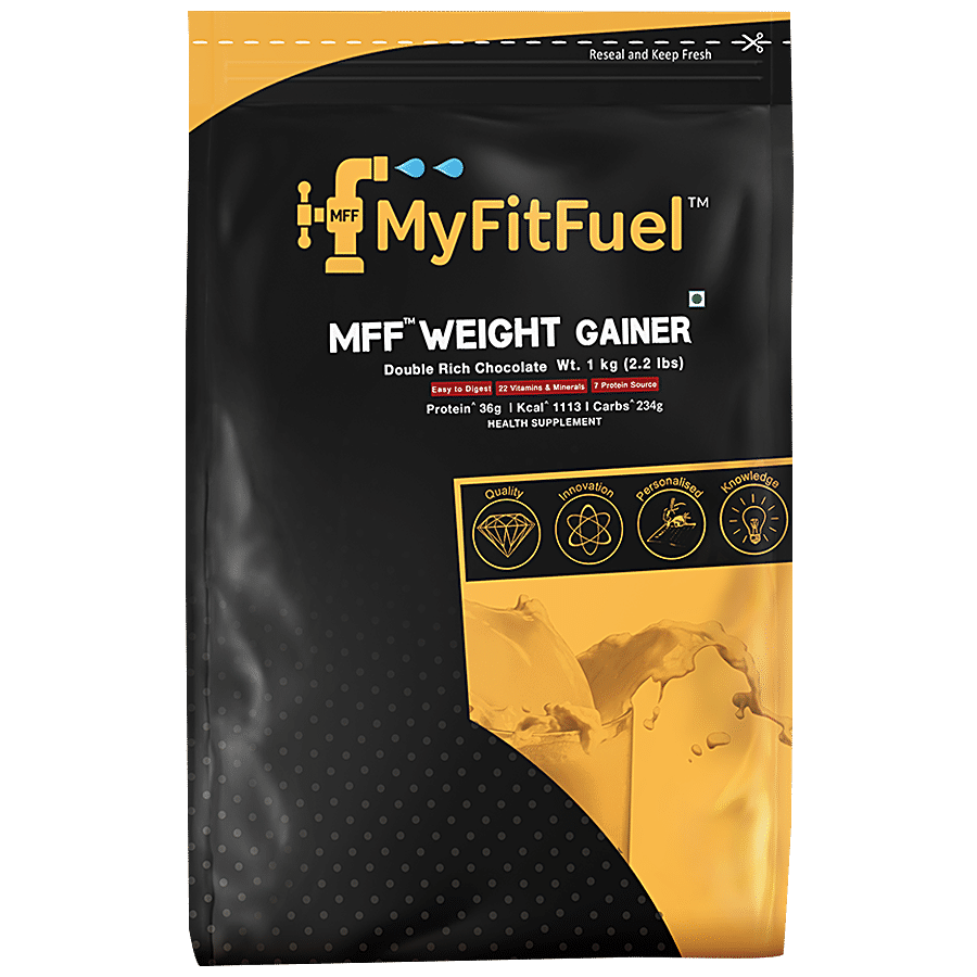 MyFitFuel MFF Weight Gainer - Double Rich Chocolate