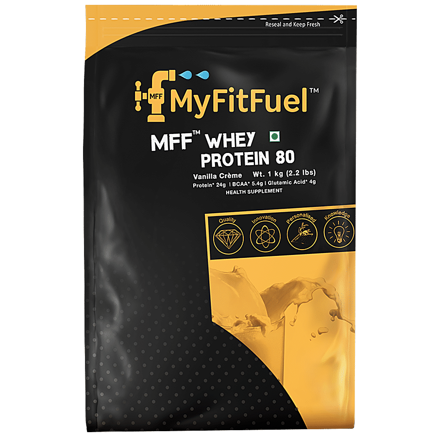 MyFitFuel MFF Whey Protein 80 - Vanilla Creme