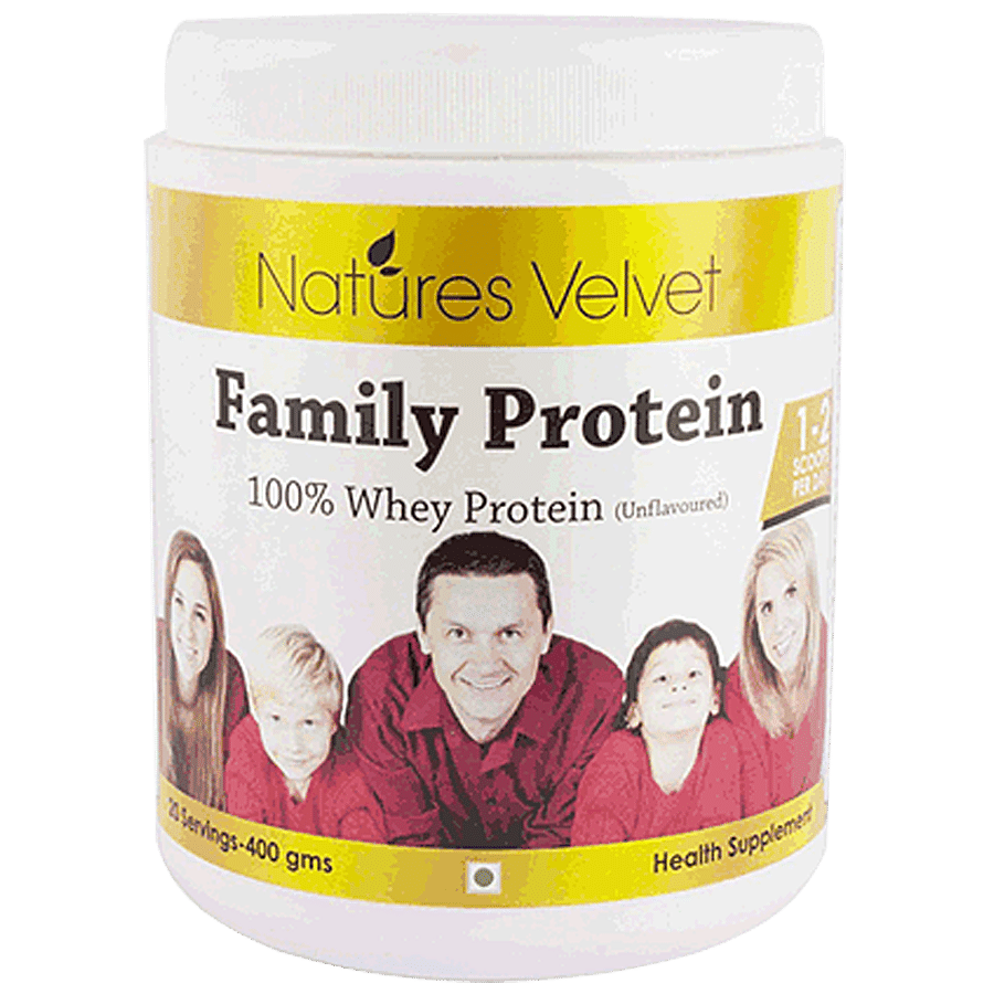 Natures Velvet Family Protein - Unflavoured