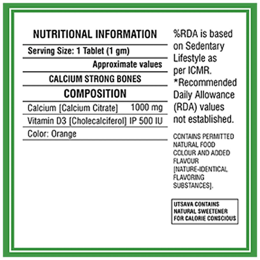 Nector Utsava - Calcium Tablets