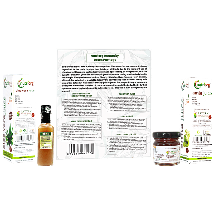 Nutriorg Immunity Detox Package