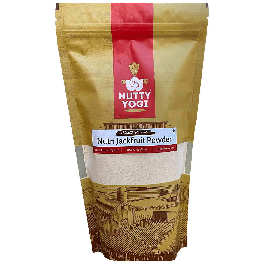 Nutty Yogi Nutri Jackfruit Powder - Rich In Protein & Iron