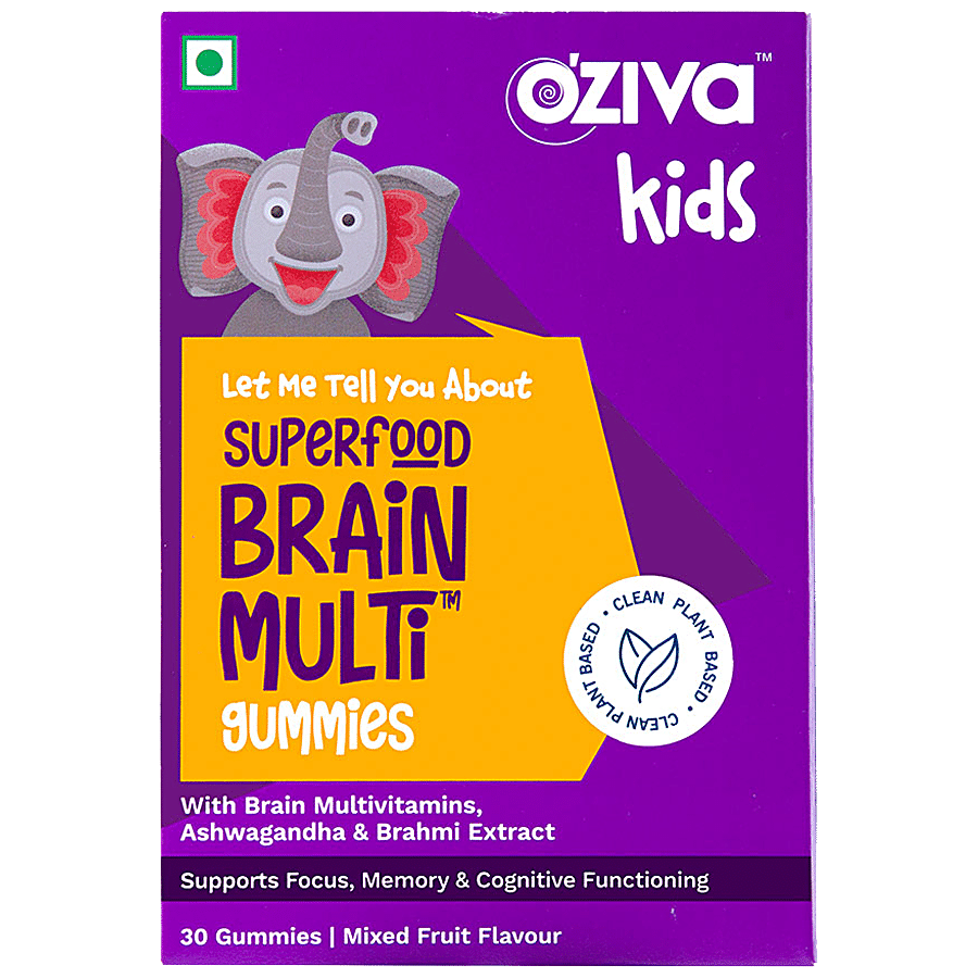 O'ZIVA Kids - Superfood Brain Multi Gummies