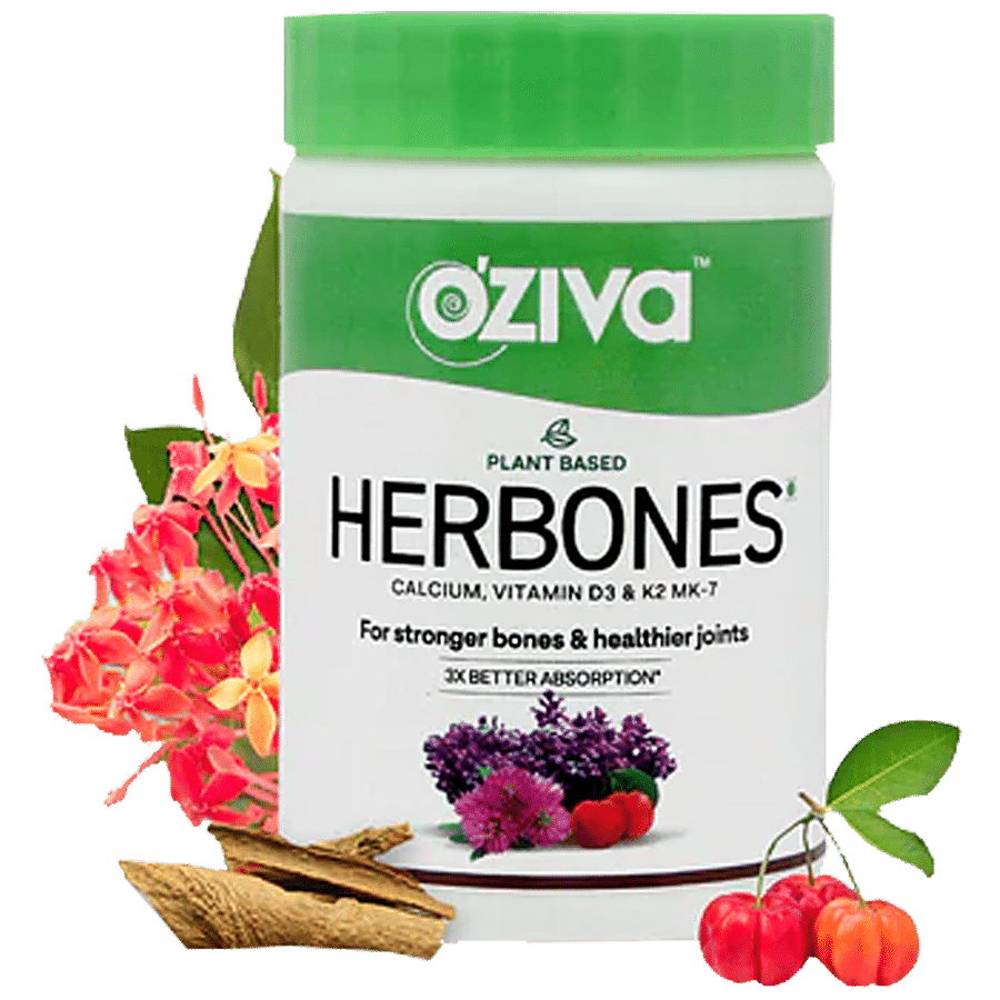 O'ZIVA Plant Based Herbones Capsules - 3X Better Absorption