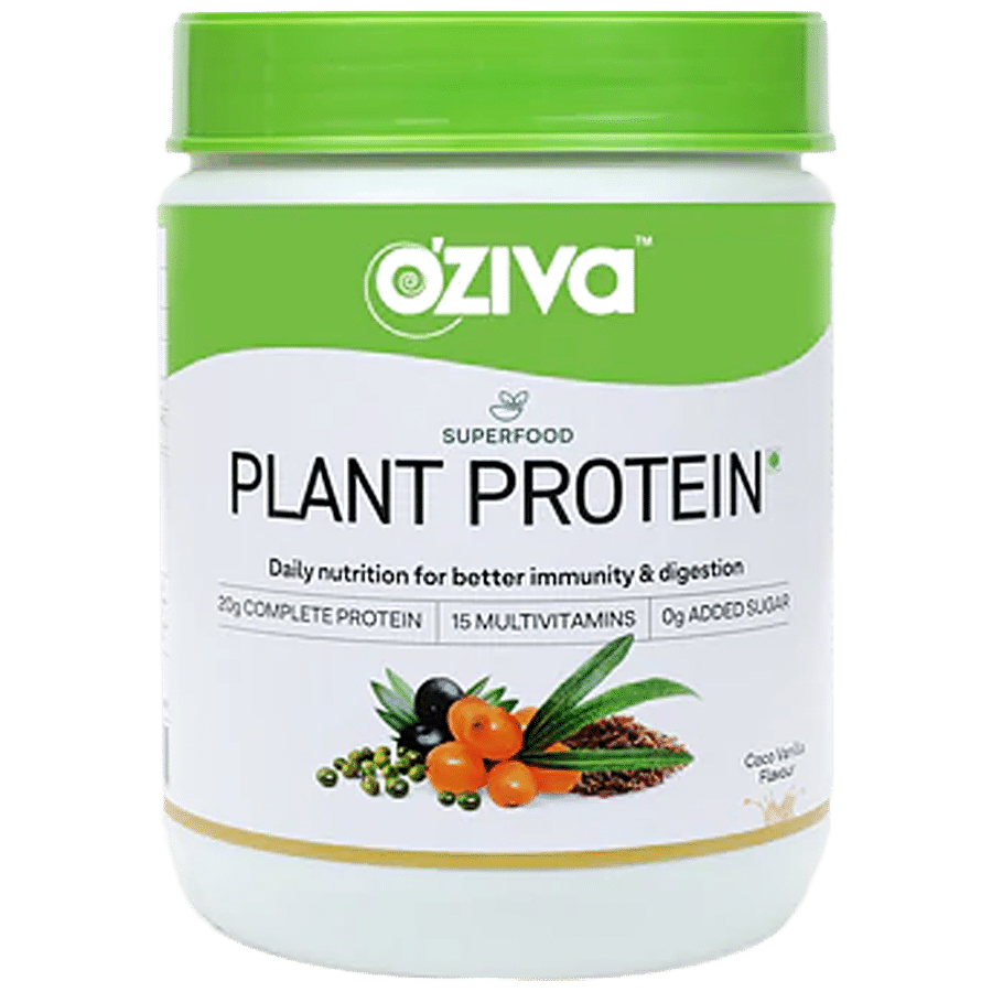 O'ZIVA Superfood Plant Protein - Improves Immunity & Digestion