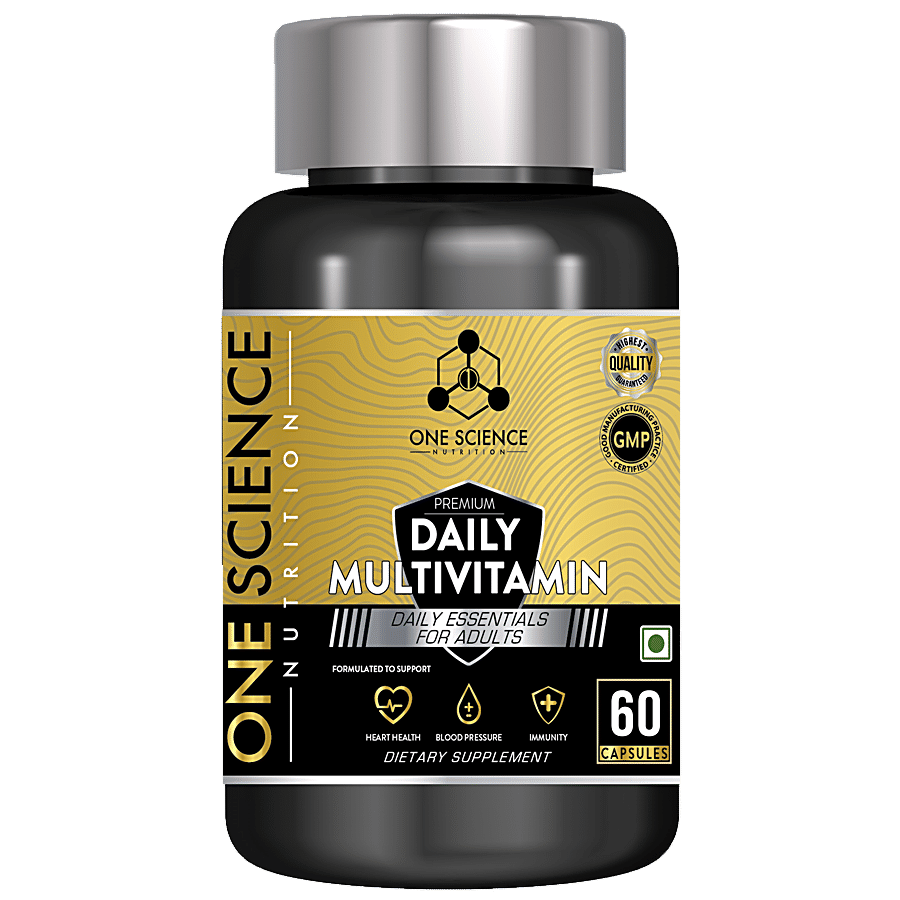 One Science Nutrition Daily Multivitamin - 23+ Vitamins & Minerals For Workout Nutrition