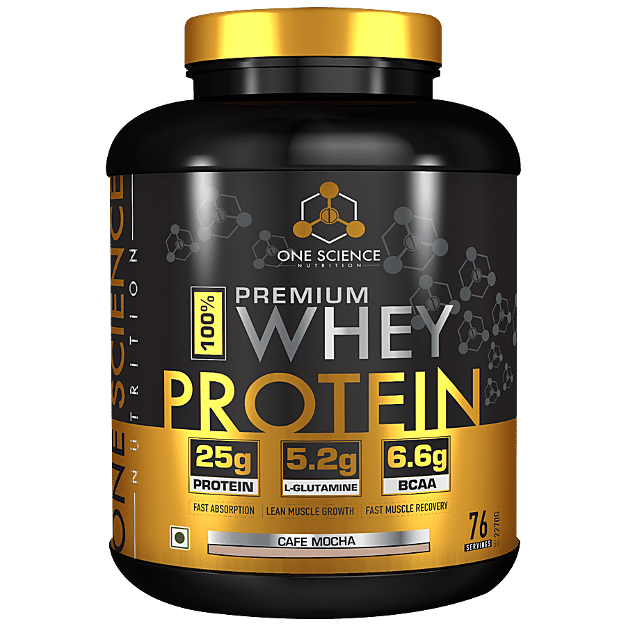 One Science Nutrition Premium Whey Protein - Strengthens Muscles