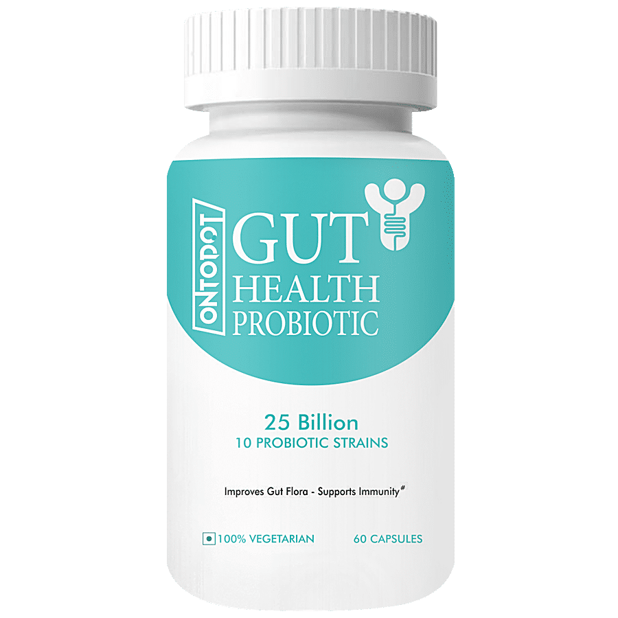 Ontodot Gut Health Probiotic Tablets - 25 Billion CFU For Adults