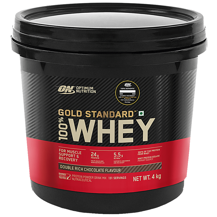 Optimum Nutrition Gold Standard 100% Whey - Double Rich Chocolate Flavour