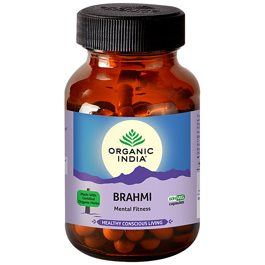 Organic India Brahmi Capsules