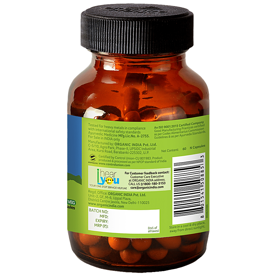 Organic India LKC Capsules