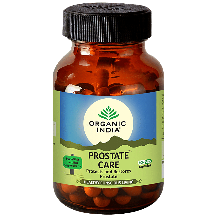 Organic India Prostate Care Capsules