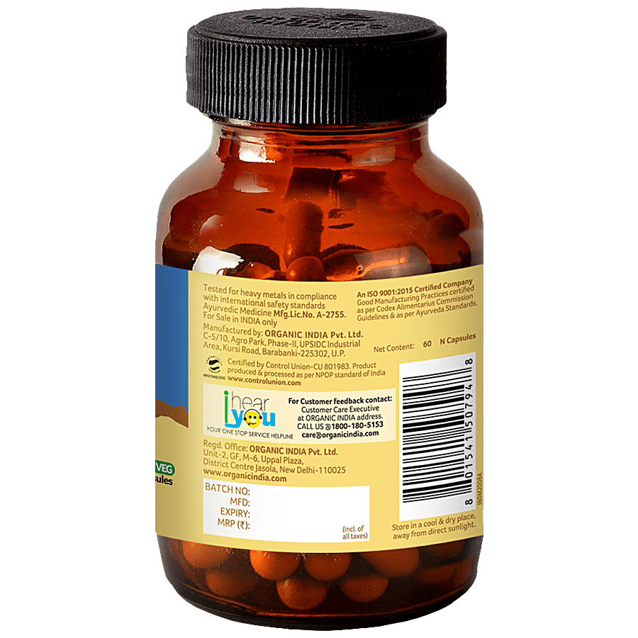 Organic India Turmeric Capsules