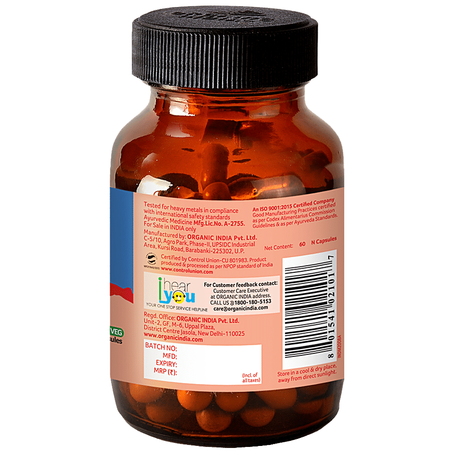 Organic India Vitality Capsules