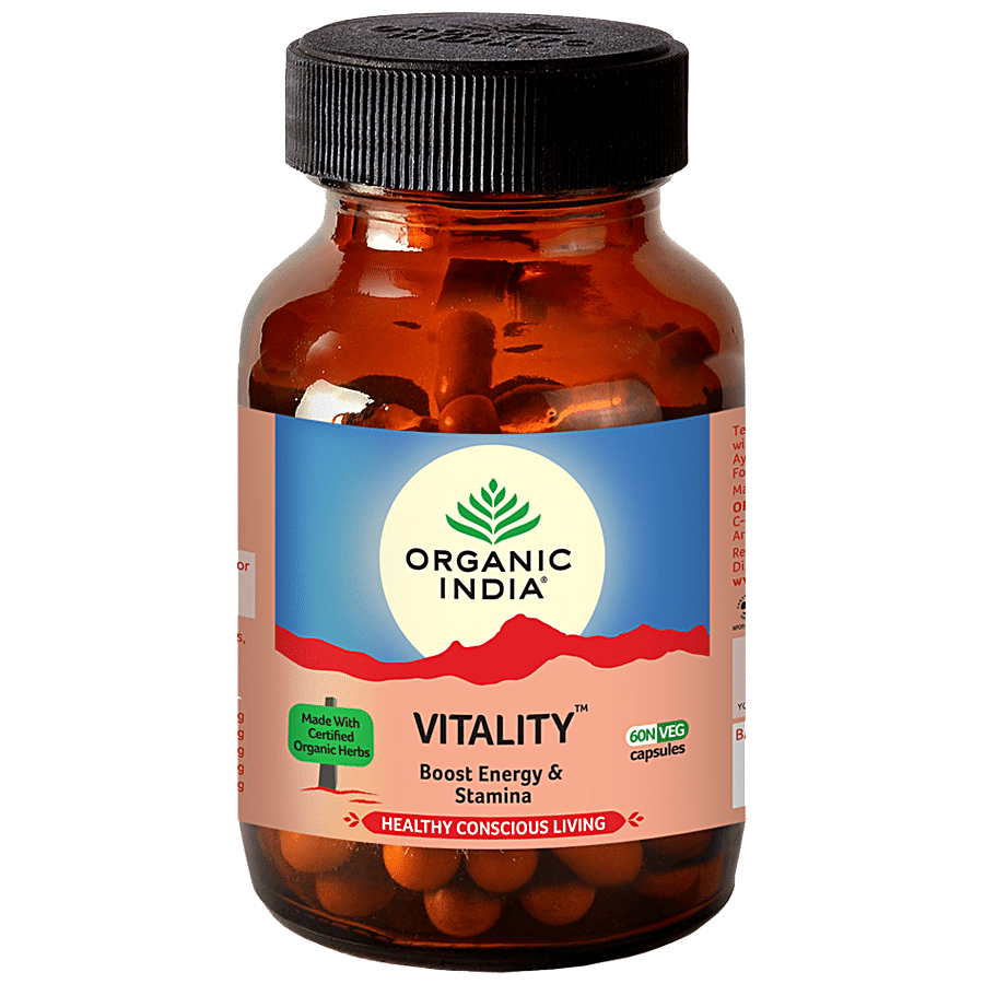 Organic India Vitality Capsules