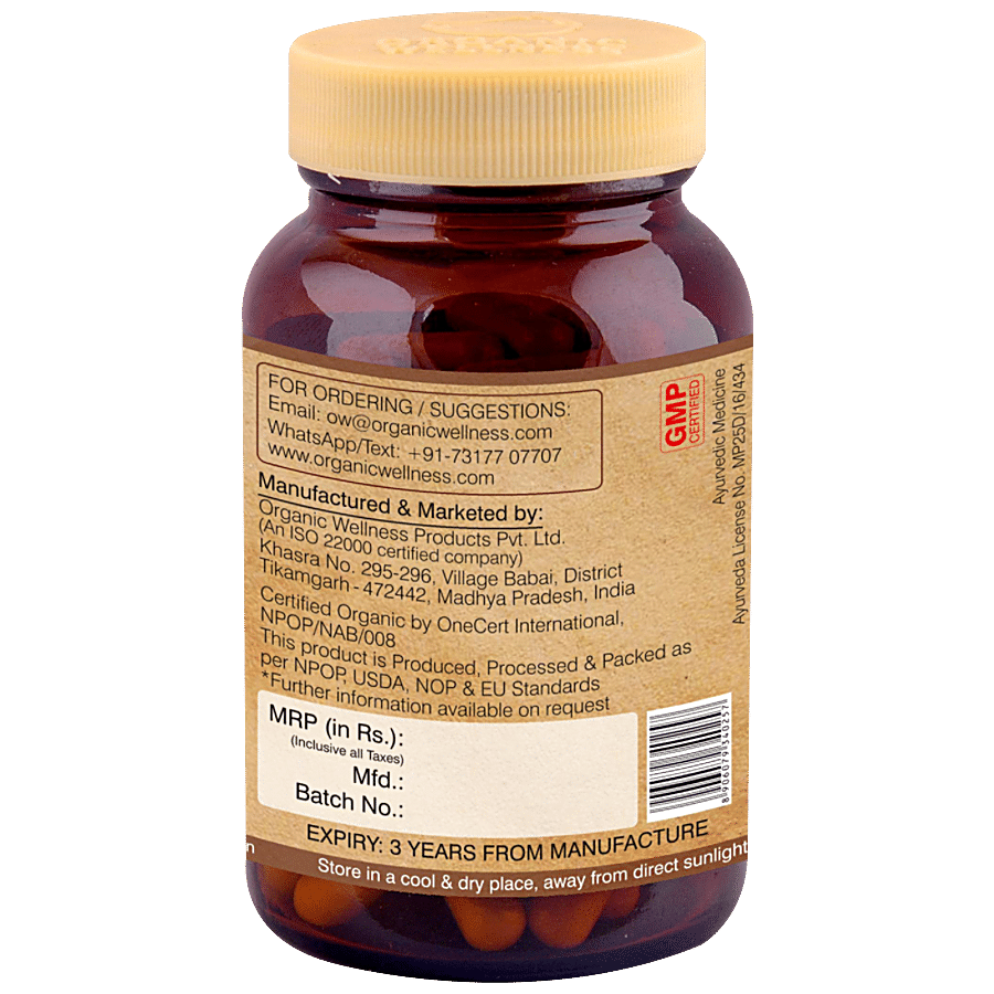 Organic Wellness Ow' Zeal Man-X Capsules - Herbal Extract