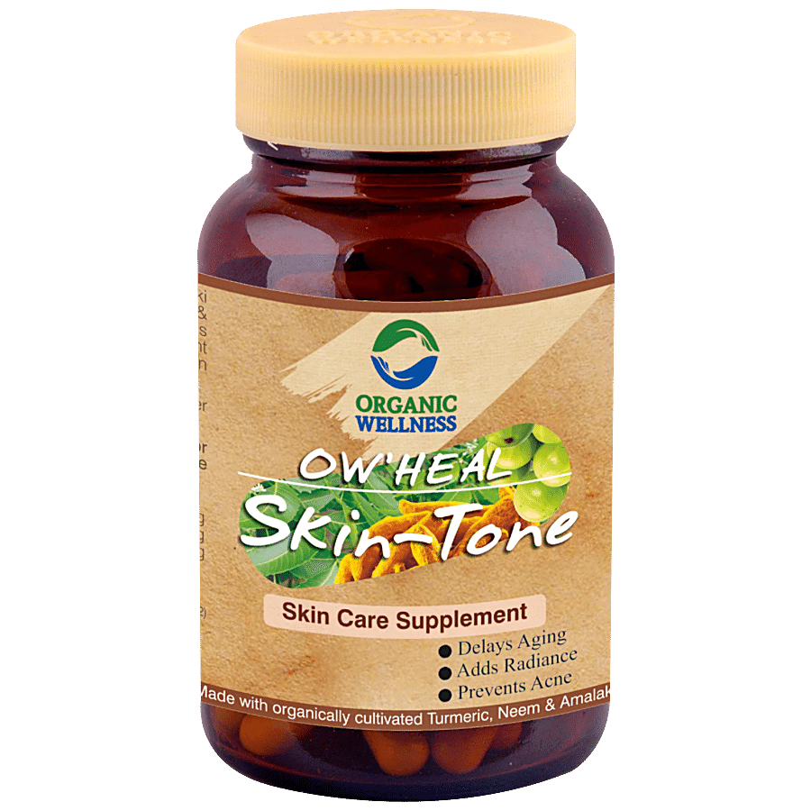 Organic Wellness Skin-Tone Capsules - Turmeric