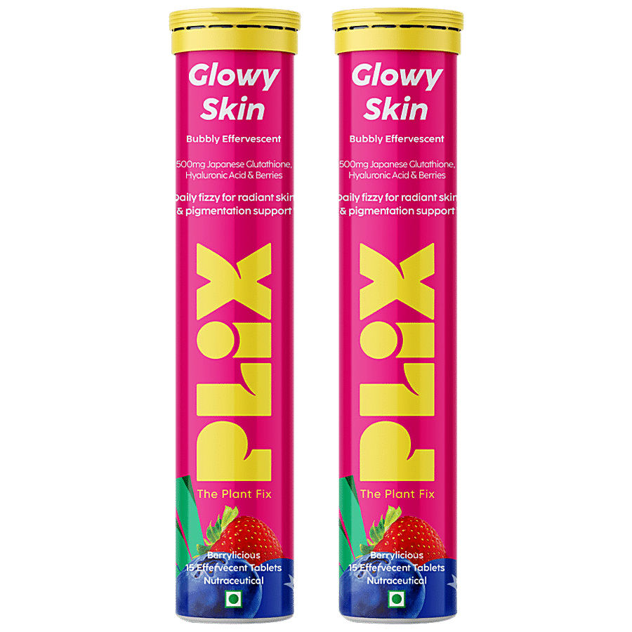 PLIX Olena Glutathione Skin Glow Effervescent Tablet - Reduces Pigmentation