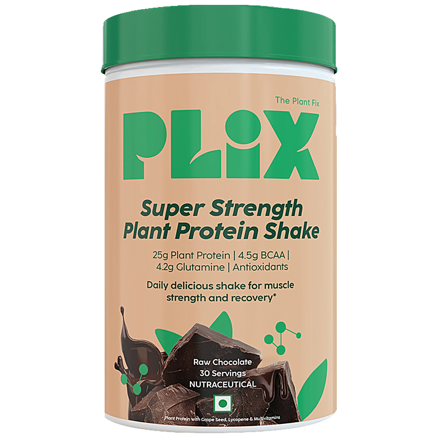 PLIX Sport Strength Plant Protein Powder - Boosts Immunity Levels