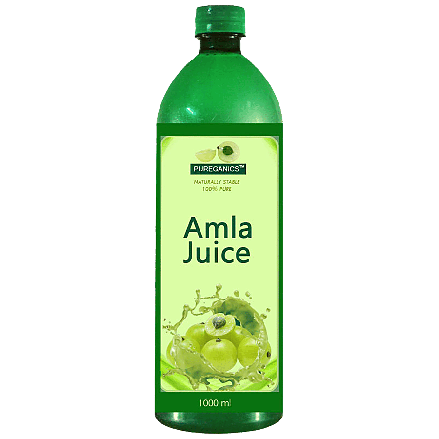 PUREGANICS Amla Juice - 100% Pure