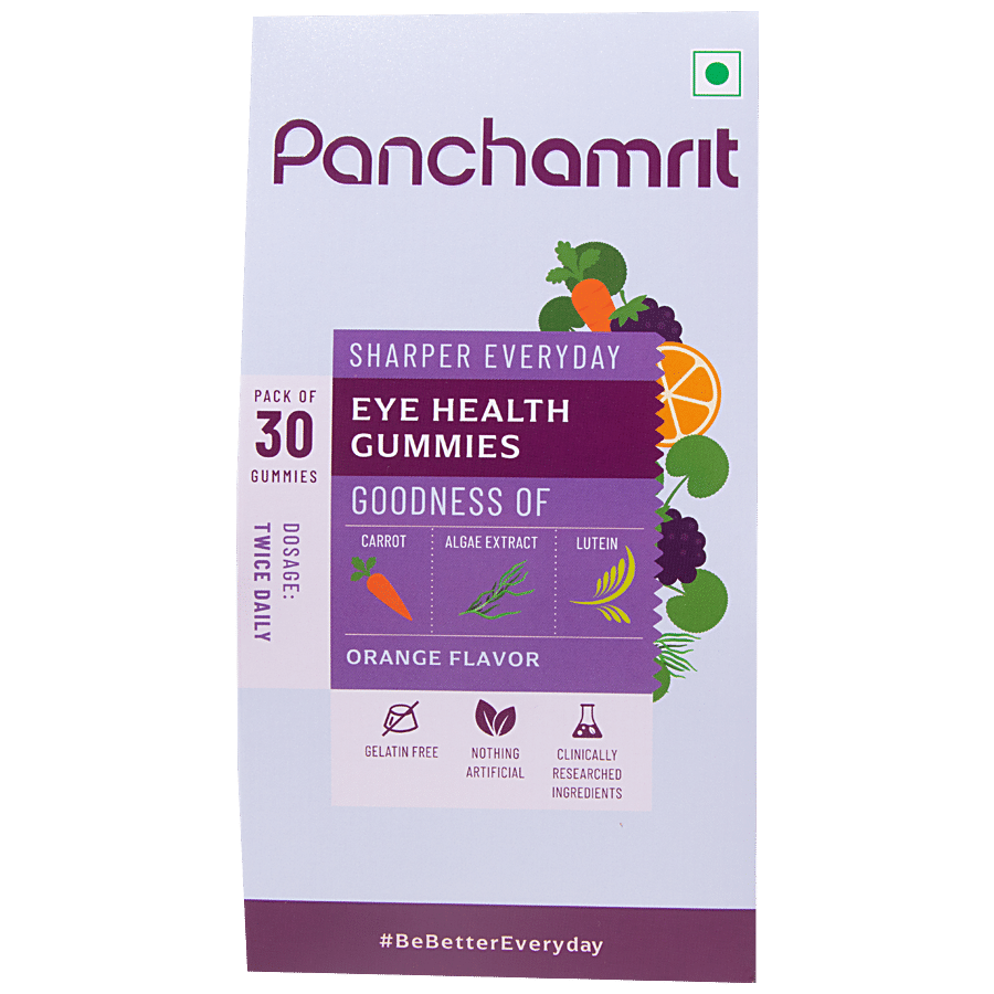 Panchamrit Eye Health Gummies -  100% Vegan