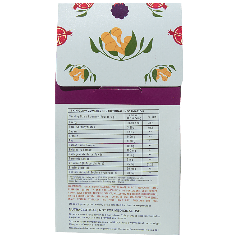 Panchamrit Skin Glow Gummies - 100% Vegan