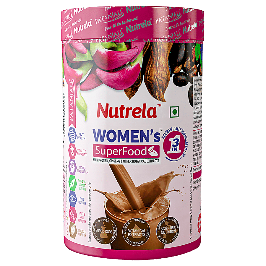 Patanjali Nutrela Women's Superfood - Health Supplement With Minerals & Vitamins