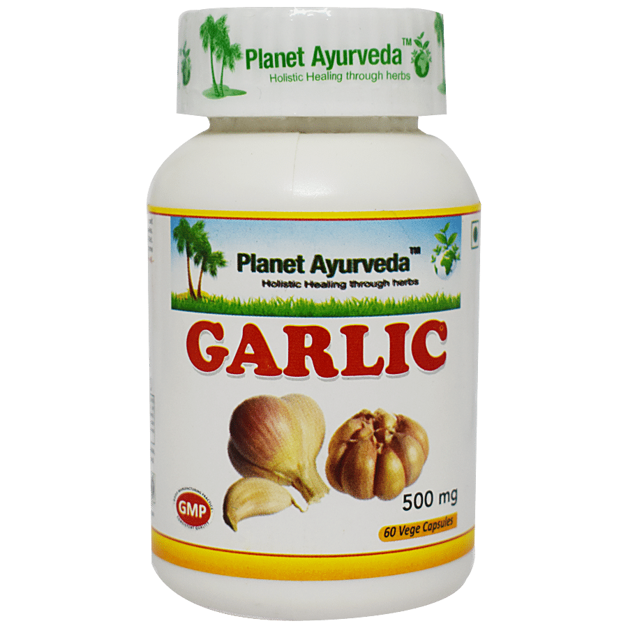 Planet Ayurveda Garlic Capsules