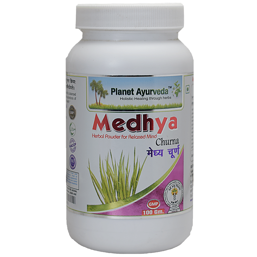 Planet Ayurveda Medhya Churna - Herbal Powder For Relaxed Mind