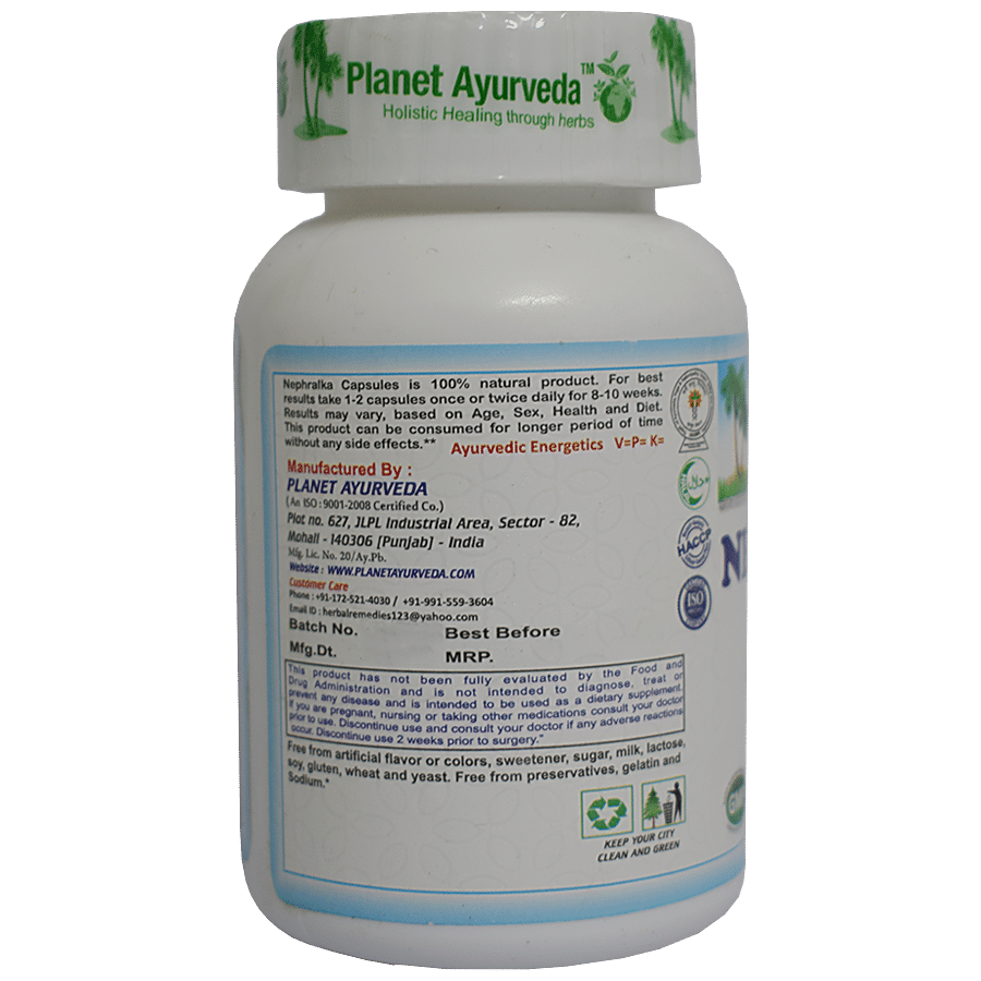 Planet Ayurveda Nephralka Capsules