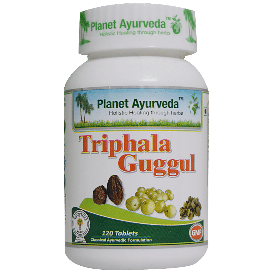 Planet Ayurveda Triphala Guggul Tablets