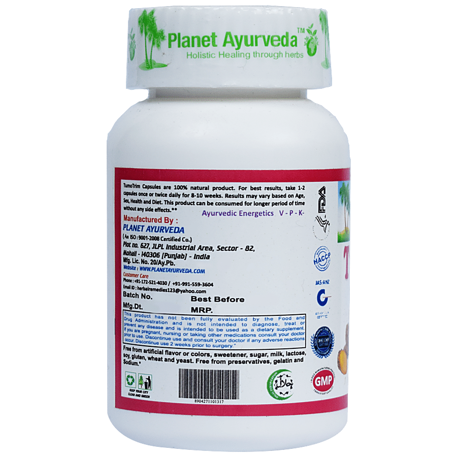 Planet Ayurveda TumoTrim Capsules