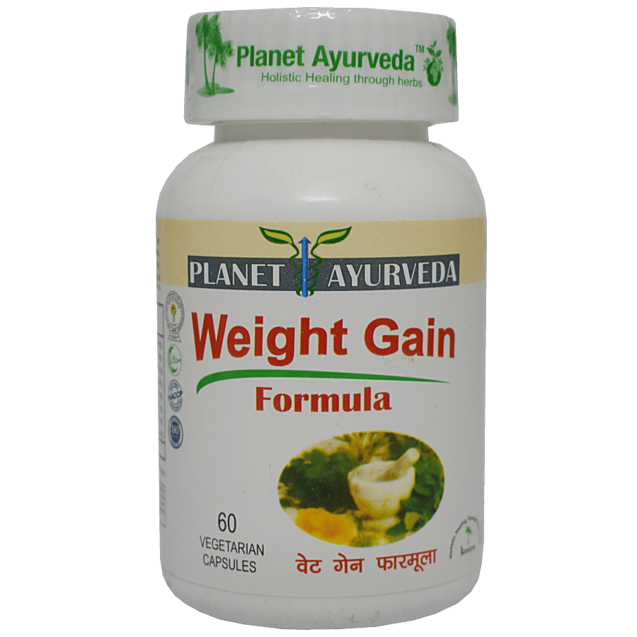 Planet Ayurveda Weight Gain Formula Capsules