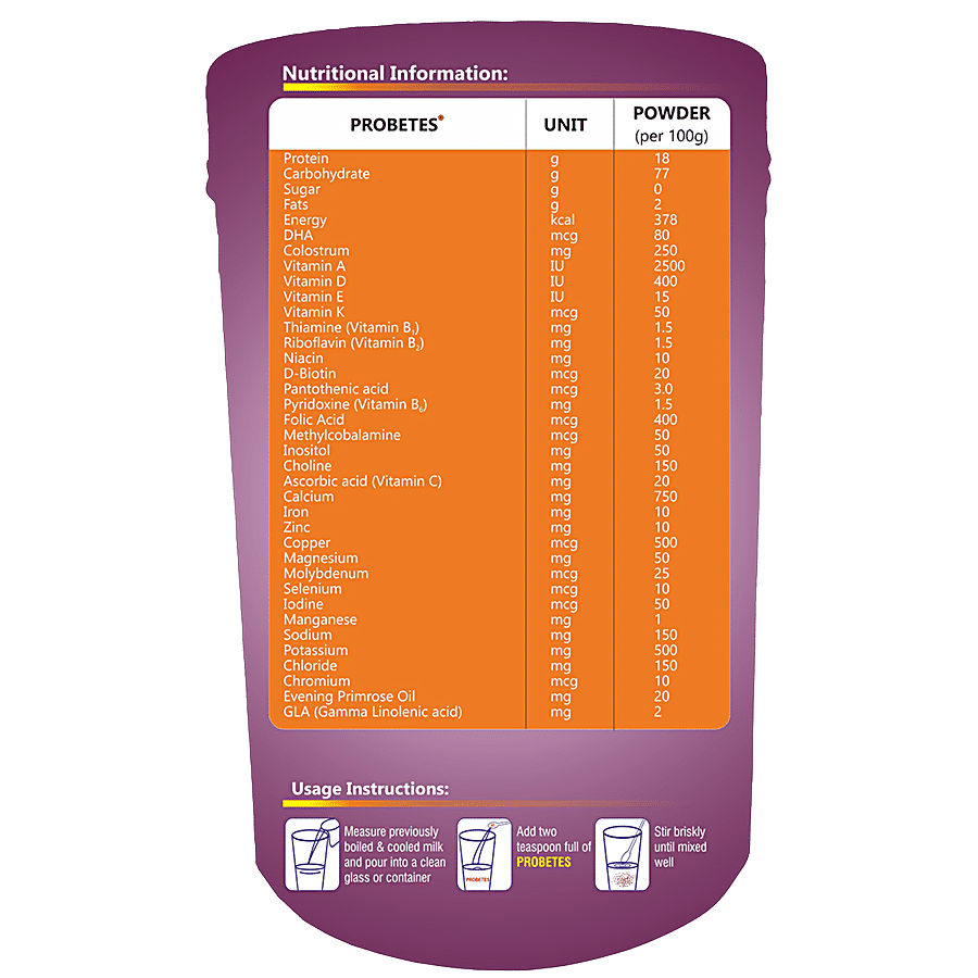 Probetes Probetes Nutritional Supplement - Sugar Free