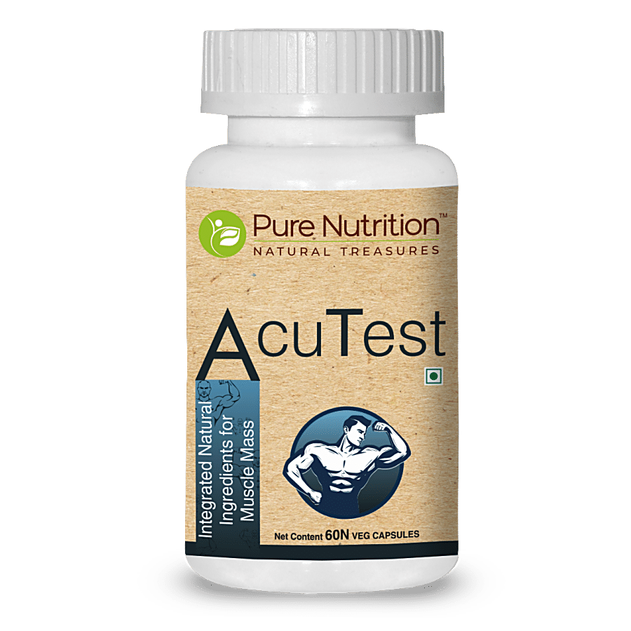 Pure Nutrition  AcuTest Capsule - With Natural Ingredients