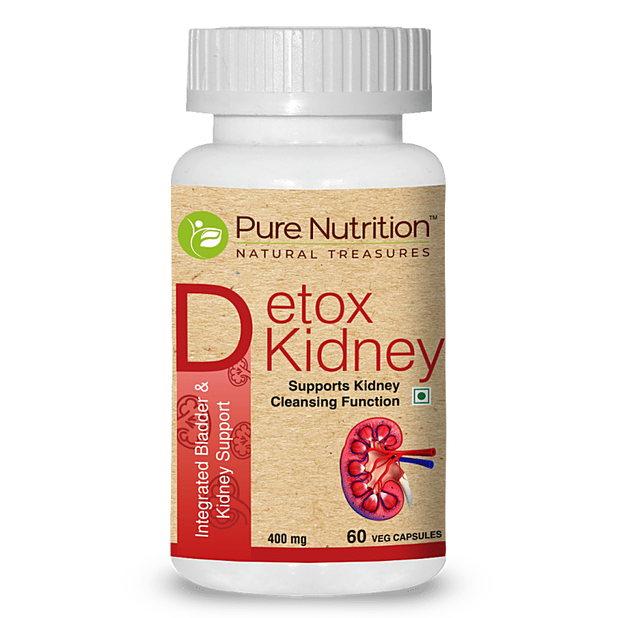 Pure Nutrition  Detox Kidney Capsule - Supports Cleaning Function