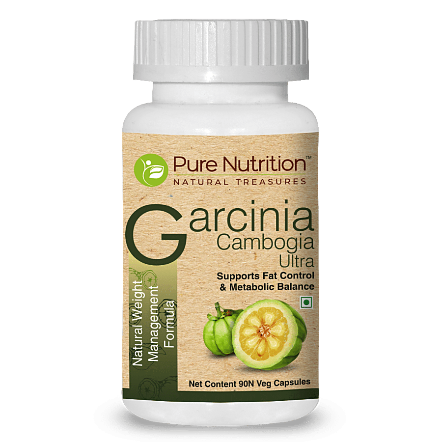 Pure Nutrition  Garcinia Cambogia Ultra Capsule - Supports Fat Control & Metabolic Balance